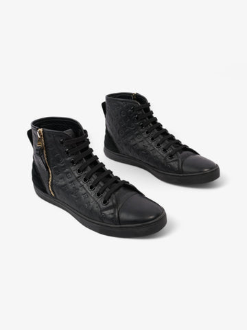 Louis Vuitton Embossed High-tops Black Embossed Leather EU 37.5 UK 4.5