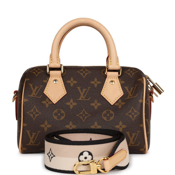 Louis Vuitton Monogram Speedy 20 Gold Hardware