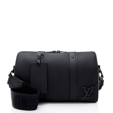 Louis Vuitton Calfskin Aerogram Keepall Bandouliere 25 Duffle (SHF-6CFRPb)