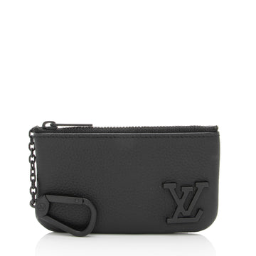 Louis Vuitton Calfskin Aerogram Key Pouch (SHF-2p6yBk)