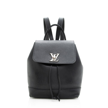 Louis Vuitton Calfskin Lockme Backpack (SHF-19582)