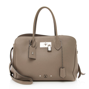 Louis Vuitton Veau Nuage Calfskin Milla MM Tote - FINAL SALE (SHF-19070)