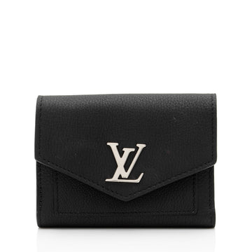 Louis Vuitton Calfskin Mylockme Compact Wallet (SHF-tUlBW1)
