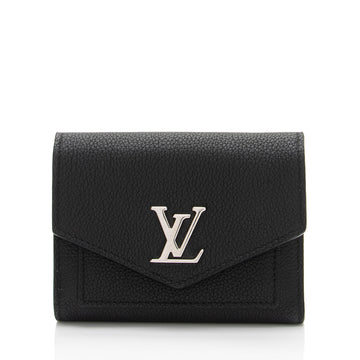 Louis Vuitton Calfskin Mylockme Compact Wallet (SHF-GGaMuI)