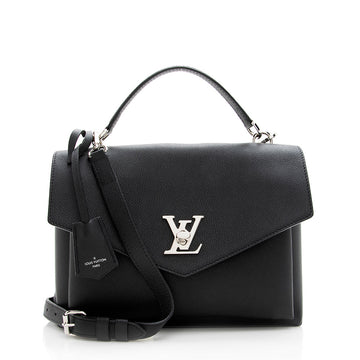 Louis Vuitton Calfskin Mylockme Satchel (SHF-18939)
