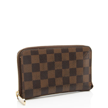 Louis Vuitton Damier Ebene Compact Zippy Wallet