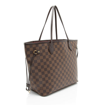 Louis Vuitton Damier Ebene Neverfull MM Tote