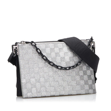 Louis Vuitton Damier Glitter Taurillon In The Loop Trio Pouch