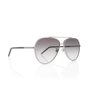 Louis Vuitton Damier Graphite Blaze Aviator Sunglasses (SHF-i8CJs8)