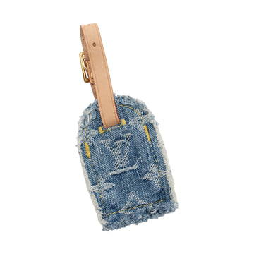 Louis Vuitton Denim Luggage Tag