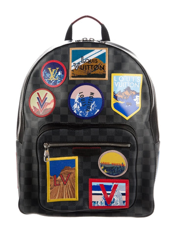 LOUIS VUITTON JOSH ALPS DAMIER GRAPHITE BACKPACK