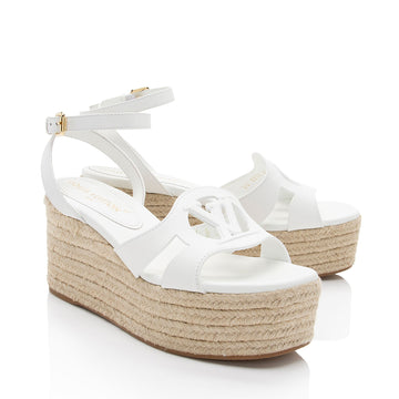 Louis Vuitton Leather Isola Espadrille Sandals - Size 10 / 40