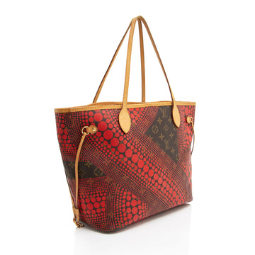 Louis Vuitton Limited Edition Monogram Canvas Kusama Neverfull MM Tote