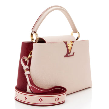 Louis Vuitton Taurillon Capucines PM Bag