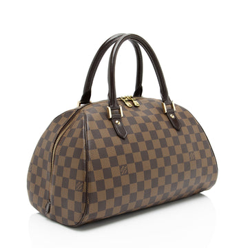 Louis Vuitton Vintage Damier Ebene Ribera MM Satchel