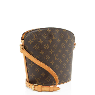 Louis Vuitton Vintage Monogram Canvas Drouot Shoulder Bag