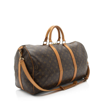 Louis Vuitton Vintage Monogram Canvas Keepall Bandouliere 50 Duffle