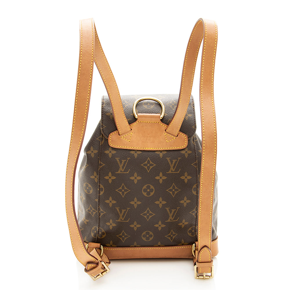 Louis Vuitton Vintage Monogram Canvas Montsouris MM Backpack (SHF-18882)