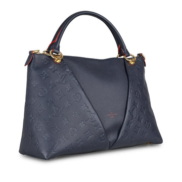 Louis Vuitton V Tote - Navy Empreinte