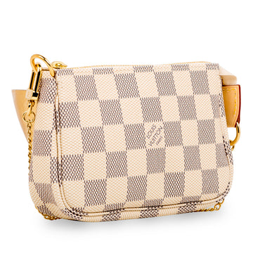 Louis Vuitton Mini Pochette Accessoires - Damier Azur