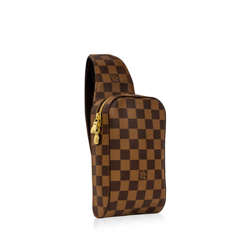 Louis Vuitton Géronimos - Damier Ebene - Brown Bum Bag
