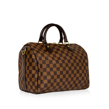 Louis Vuitton Speedy 30  Bandoulière - Damier Ebene