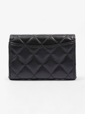 Chanel Classical Card Holder Black Lambskin Leather