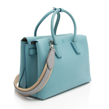 MCM Leather Milla Medium Tote