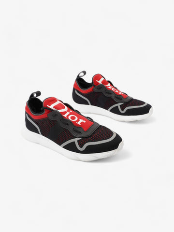 Christian Dior B21 Runner Black / Red Technical Fabric EU 40 UK 8