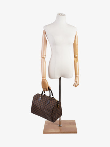 Louis Vuitton Speedy Damier Ebene Coated Canvas 30