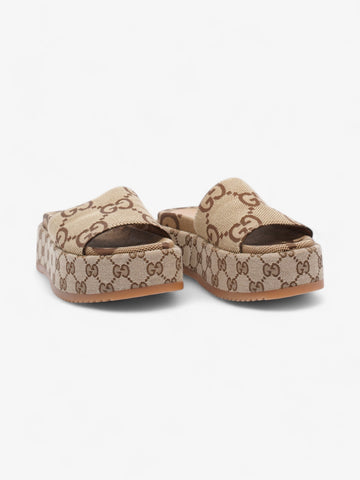 Gucci CS Platform Slide CS Supreme Canvas EU 36 UK 3