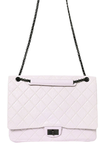 Chanel™ 2008/9 Grey Leather Quilted 2.55 Reissue XL Bag