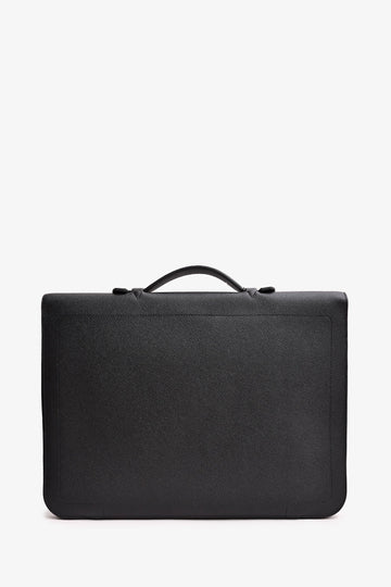 Hermès 2015 Black Epsom Leather Serviette 57 Briefcase