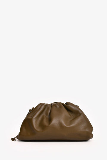 Bottega Veneta Dark Green Mini Pouch Crossbody
