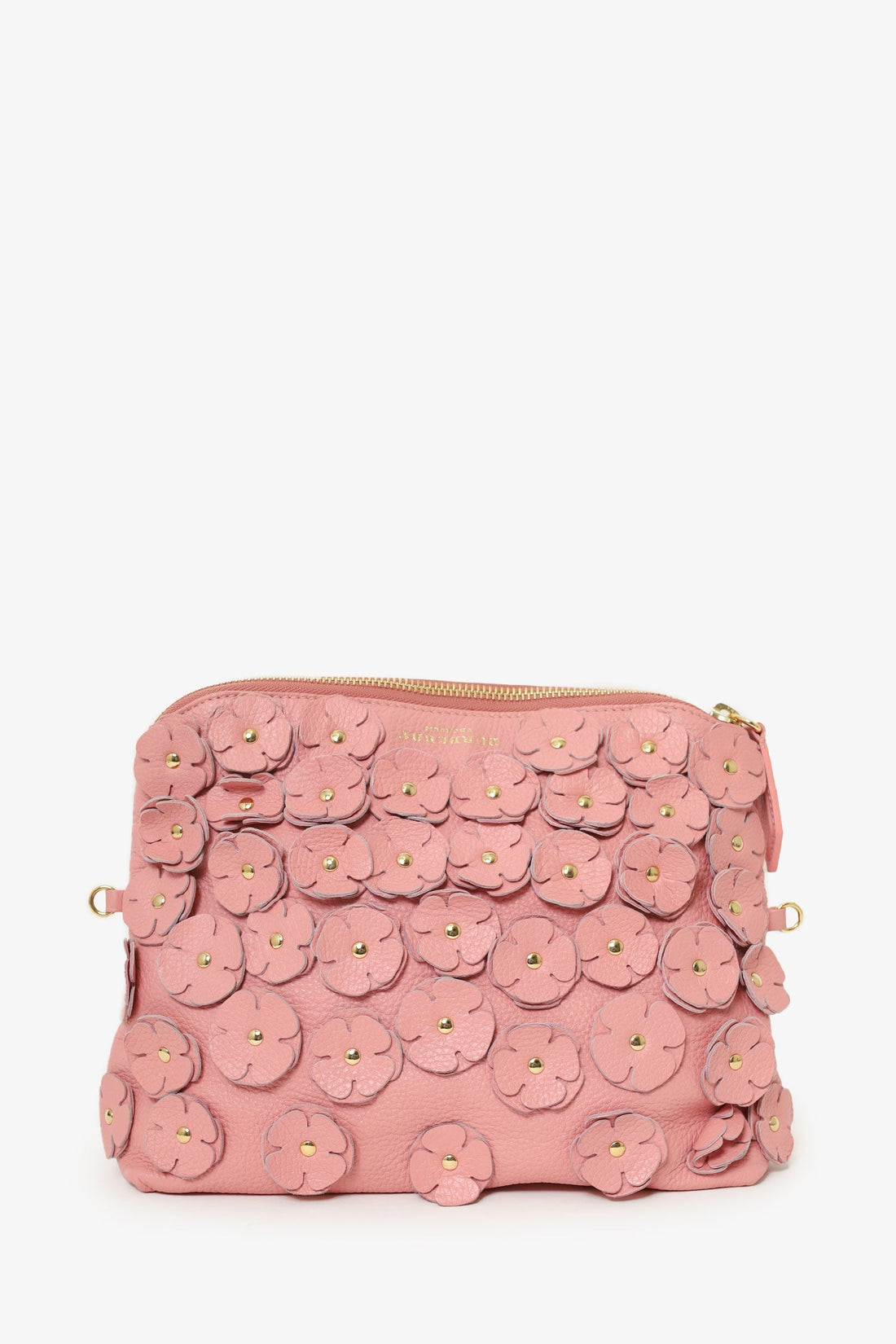 Burberry Prorsum Pink Leather The Petal Crossbody Bag