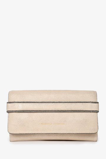 Valextra Cream Calfskin Leather Spritzer Small Crossbody