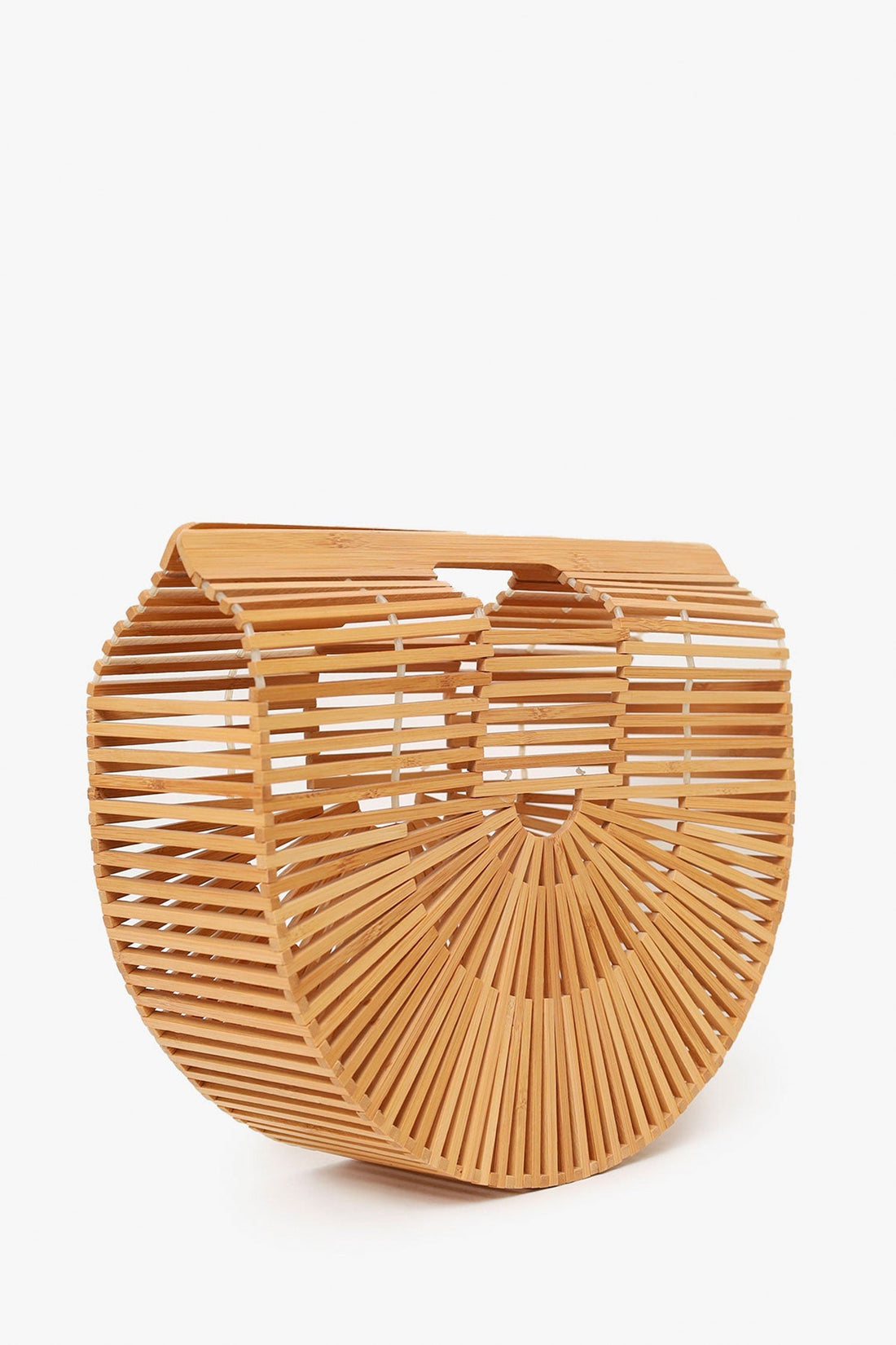 Cult Gaia Bamboo Ark Clutch