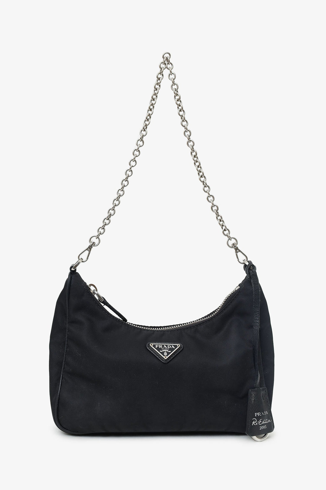 Prada Black Nylon Re-Edition 2005 Crossbody Bag (As Is)