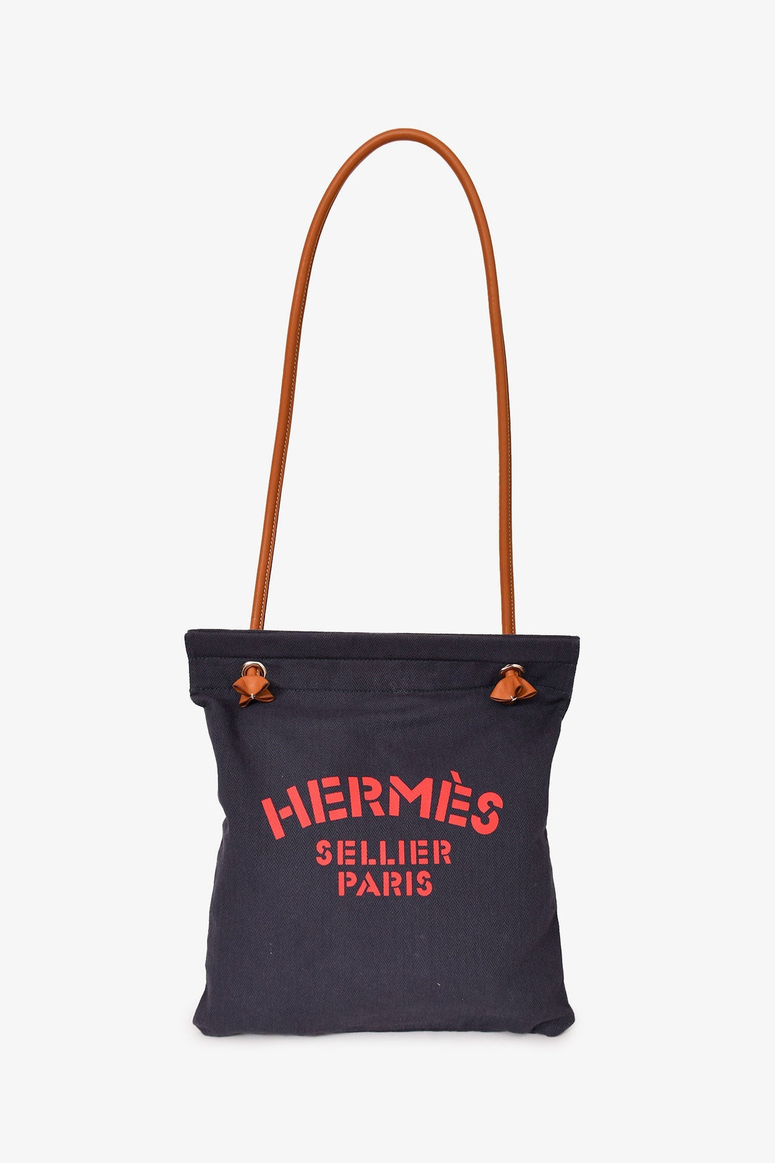 Hermès 2019 Navy/Red Canvas Aline Grooming Crossbody Bag