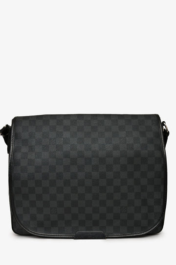 Louis Vuitton 2011 Damier Ebene Daniel MM Messenger Bag (As is)