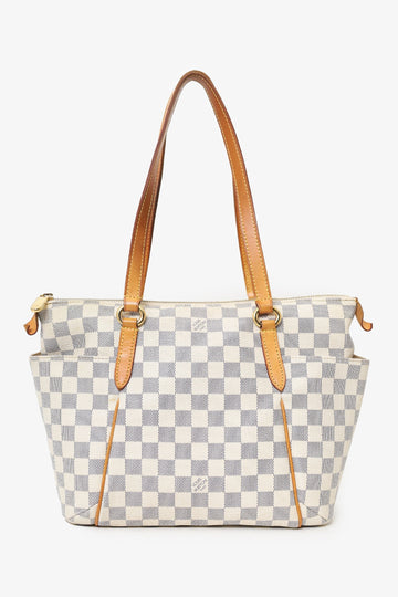 Louis Vuitton 2011 Damier Azur Totally MM Shoulder Bag (As Is)