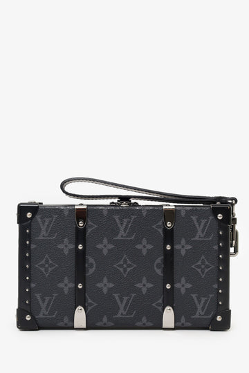 Louis Vuitton Monogram Eclipse Wallet Trunk with Wristlet