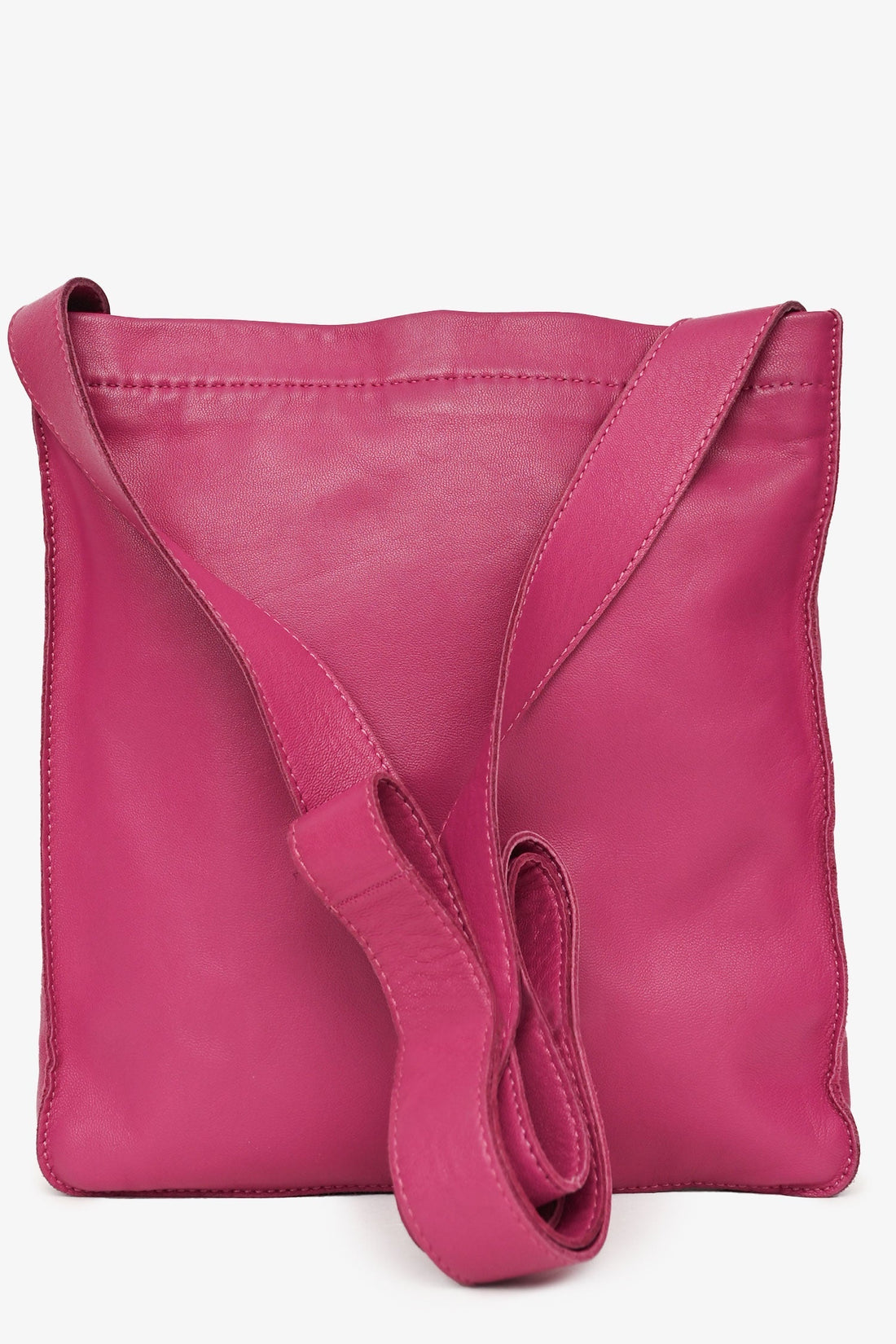 Hermès 2012 Pink Leather 'Milo Clou de Selle' Crossbody Bag