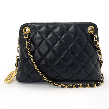 Chanel Lambskin Chain Shoulder Bag