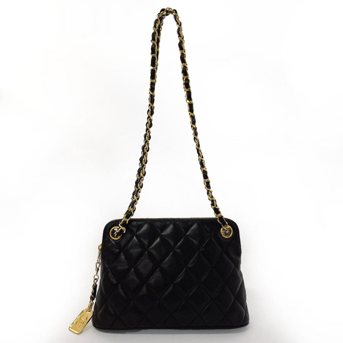 Chanel Lambskin Chain Shoulder Bag