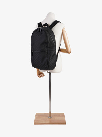 Gucci Double Zip Backpack  CS Supreme Nylon