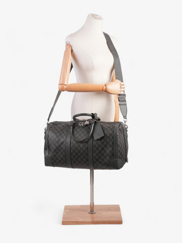Gucci Ophidia Duffle Bag CS Supreme / Grey Coated Canvas