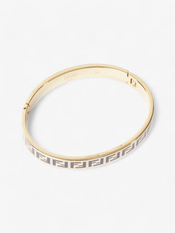 Fendi Forever Fendi Bracelet Gold / Black Base Metal Medium