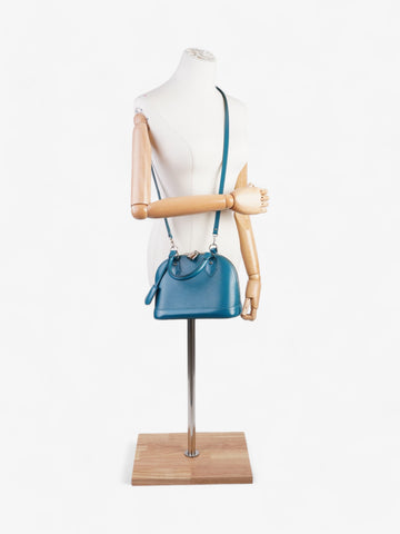 Louis Vuitton Alma Cyan Epi Leather BB