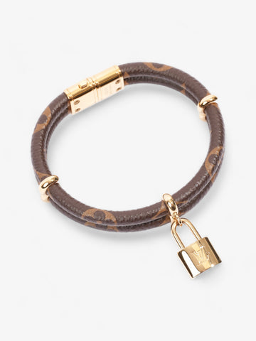 Louis Vuitton Keep It Twice Bracelet Monogram / Gold Coated Canvas 17